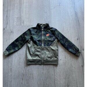 Nike Zip-Up Jacket Camo Boys Size 24 Months Like New